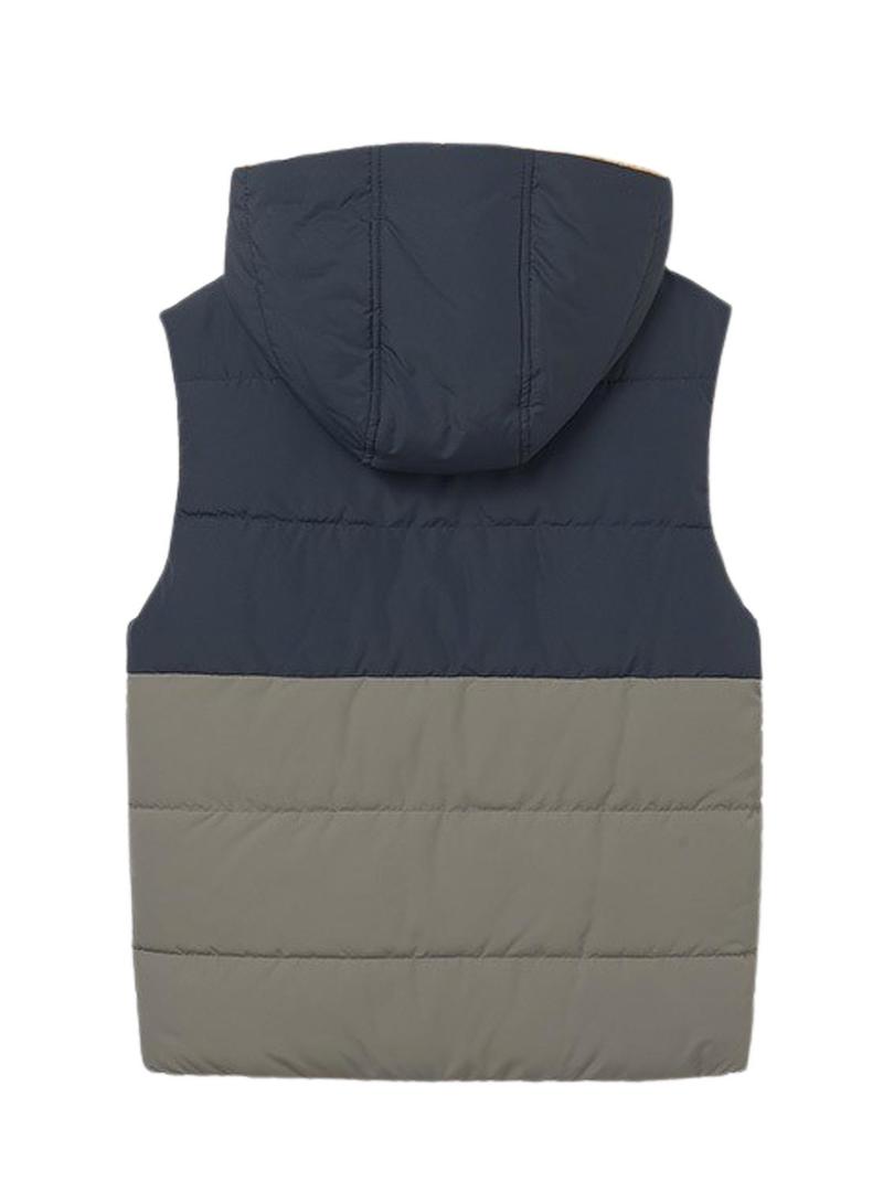 Colete reversível multicolorido Mayoral para menino.