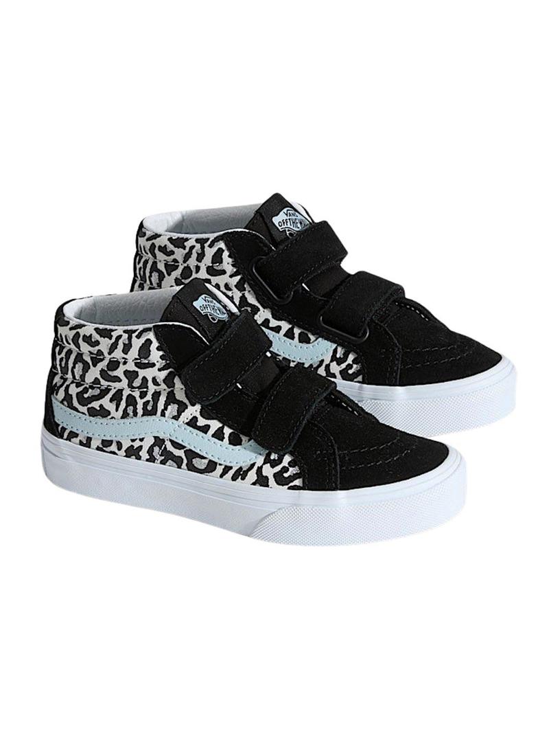 Sapatilhas Vans Sk8-Mid Leopardo para meninas