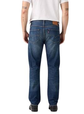 Calça jeans Levis 501 denim escuro para homens