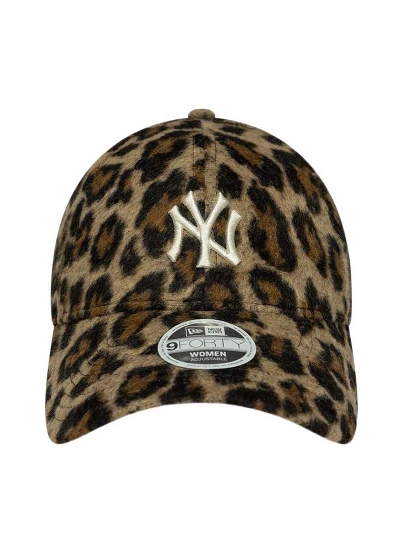 Boné New Era Cosy animal print para mulher