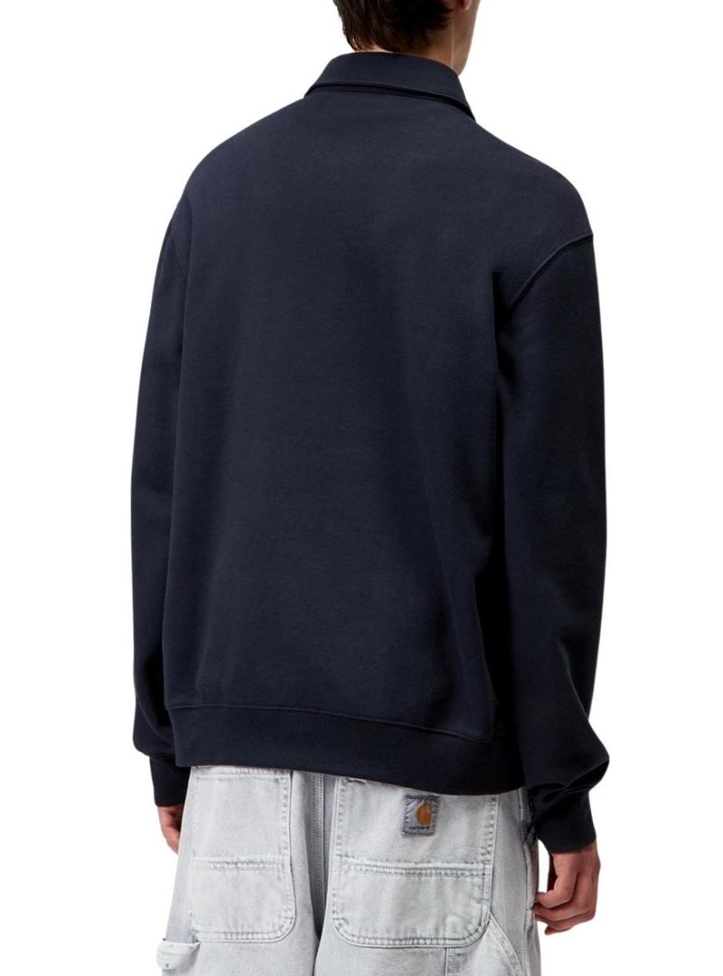 Moletom Carhartt Polo azul marinho para homem