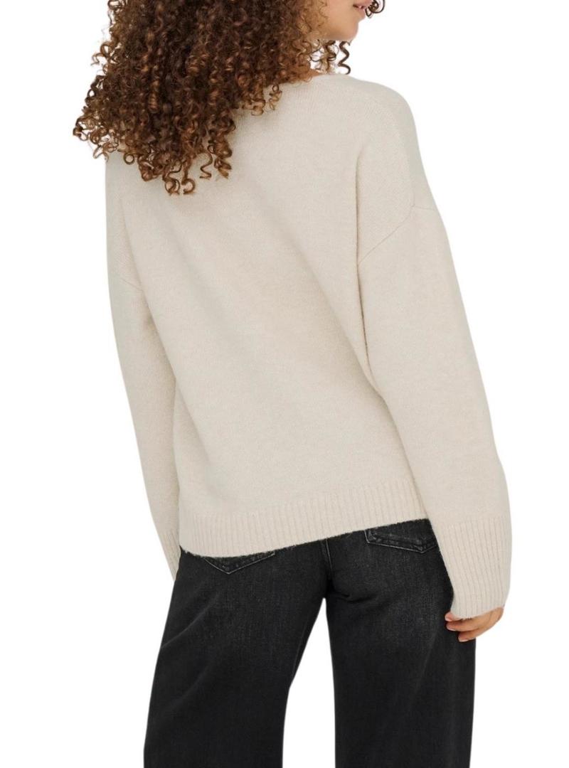 Camisola Only  Whitney bege para mulher