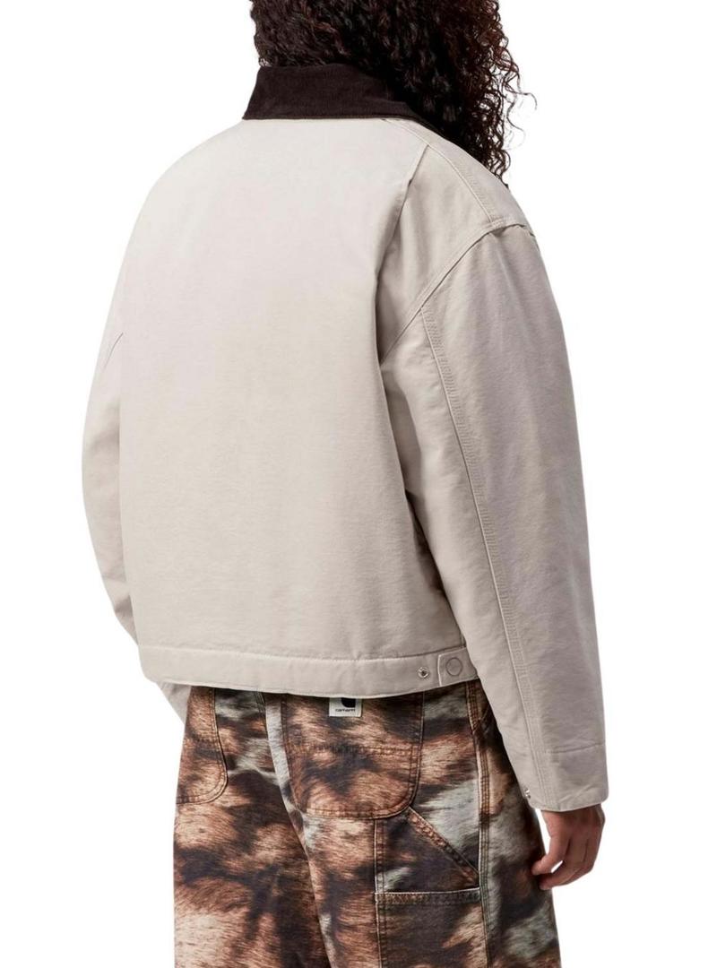 Casaco Carhartt Detroit bege para mulher