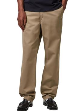 Calça Carhartt Master camelo para homem.