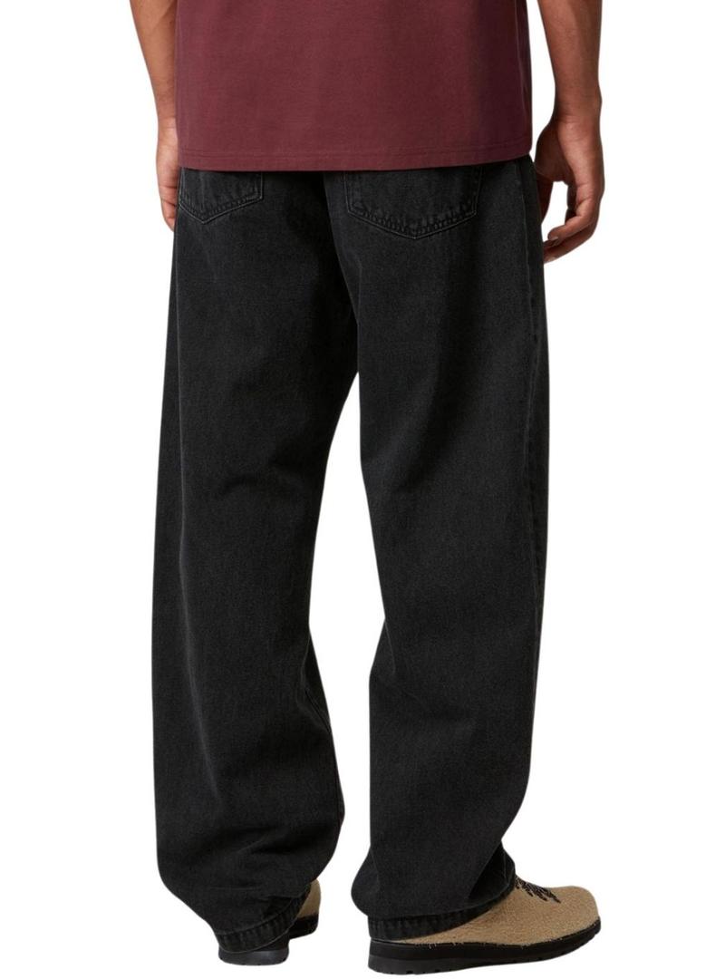 Calça jeans Carhartt Landon preta para homem