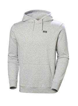 Moletom Helly Hansen Core Graphic cinza para homens