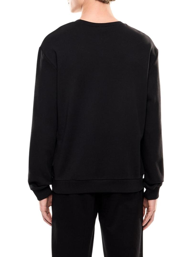 Moletom Emporio Armani EA7 preto para homem.