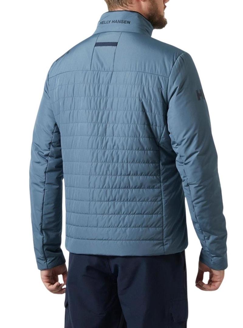 Casaco Helly Hansen Crew Insulator azul para homem.