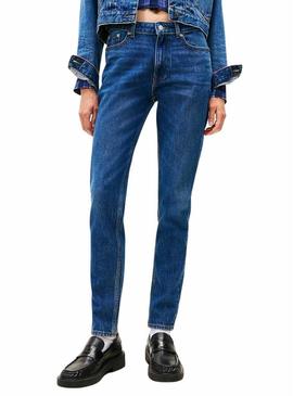 Calça de ganga Tommy Jeans Lucy slim para mulher