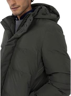 Casaco acolchoado El Ganso verde para homem.