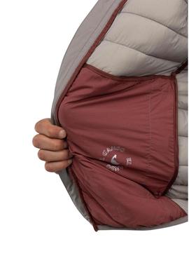 Jaqueta acolchoada beige da El Ganso para homem.