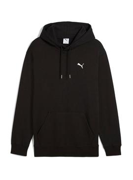 Moletom Puma Wardrobe com capuz preto para homens.