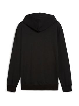 Moletom Puma Wardrobe com capuz preto para homens.