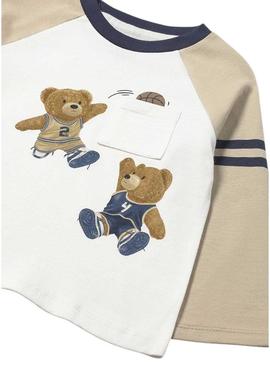 Camisa Mayoral com ursinhos para bebê