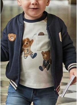 Camisa Mayoral com ursinhos para bebê
