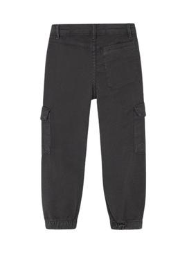 Calça cargo cinza Mayoral para menino
