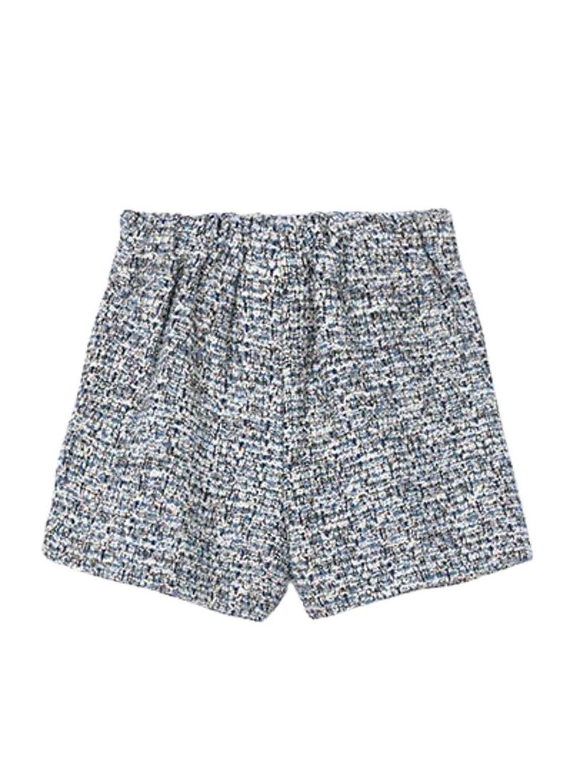 Short Laço marinho curto para menina da Mayoral.