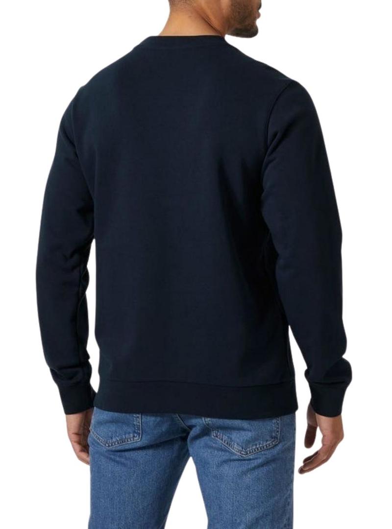 Camisola Helly Hansen HH Logo azul marinho para homem.