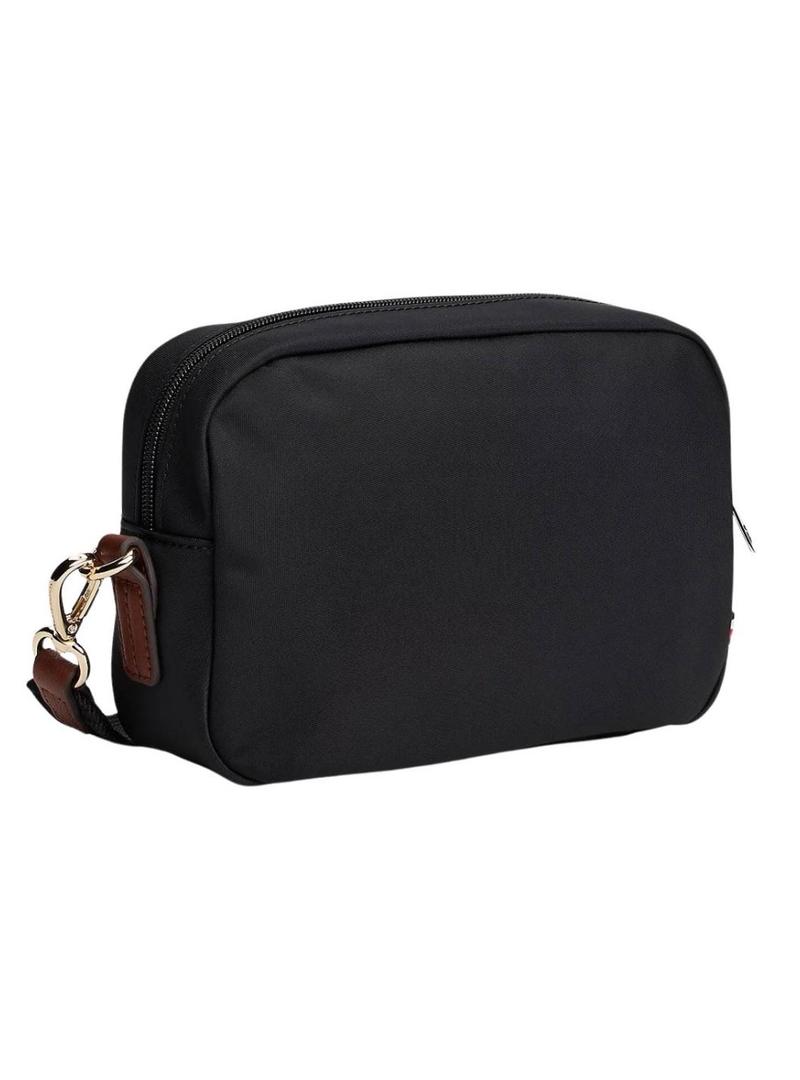 Bolsa a tiracolo Tommy Hilfiger Popette preta para mulher