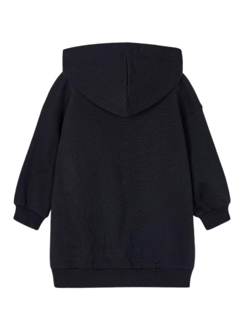 Vestido Mayoral de felpa com capuz para menina
