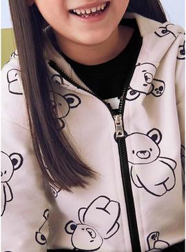 Fato de treino Mayoral 2 calças preto e bege menina