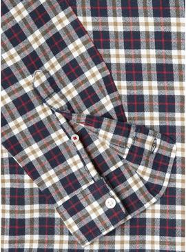 Camisa Pepe Jeans Clermont xadrez para homem.