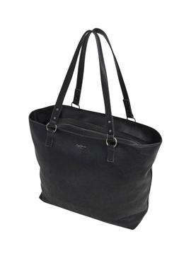 Bolsa Pepe Jeans Bellamie preta para mulher