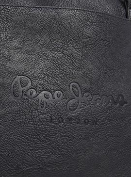 Bolsa Pepe Jeans Bellamie preta para mulher