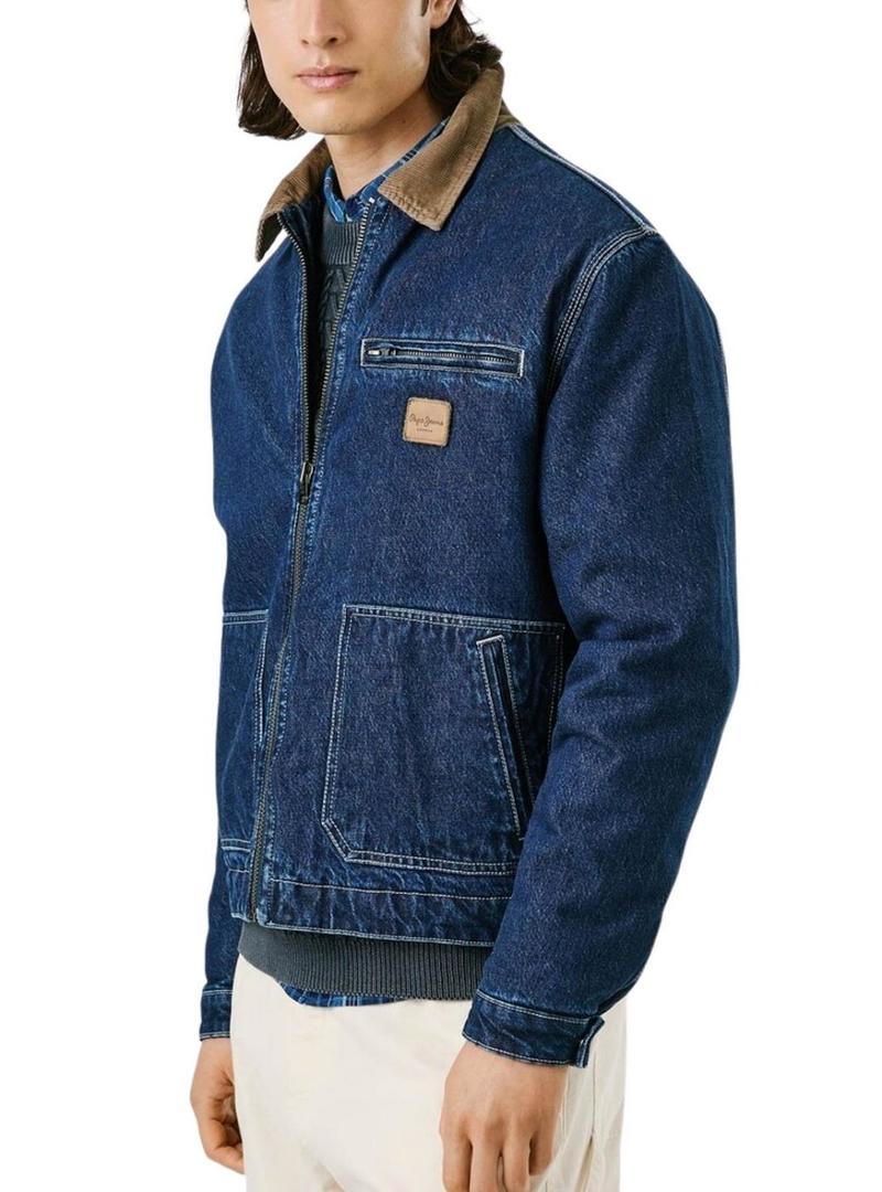 Casaco Pepe Jeans Workwear Denim para homem.