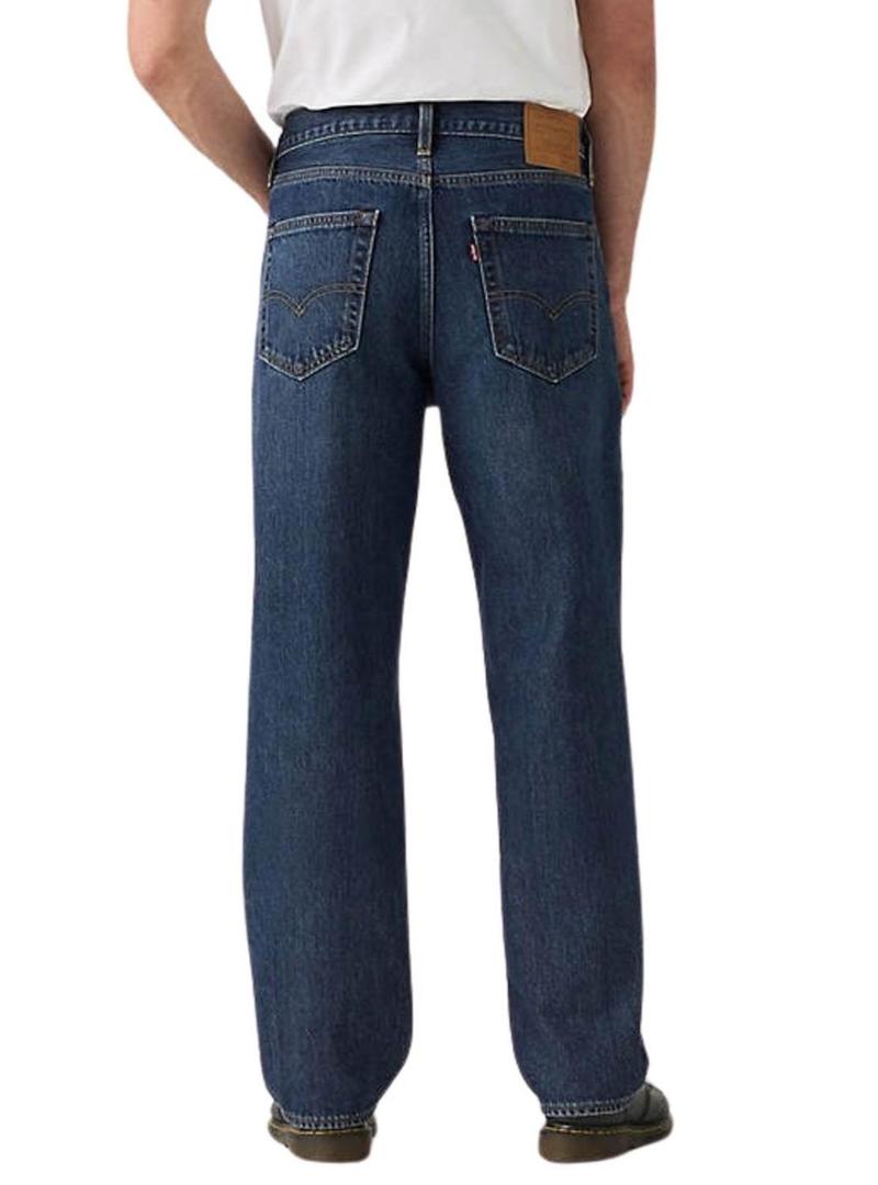 Calça Jeans Levis 568 Loose Straight azul para homens