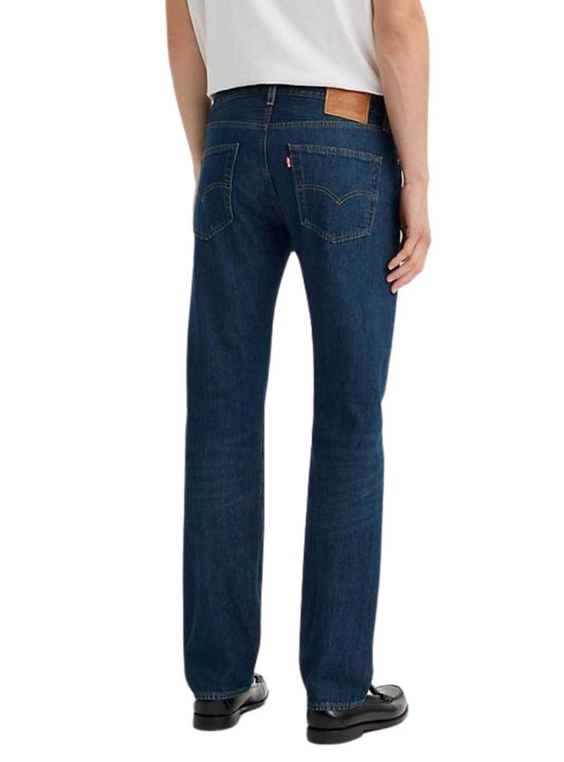Calça jeans Levis 501 Do The Rump azul para homem.