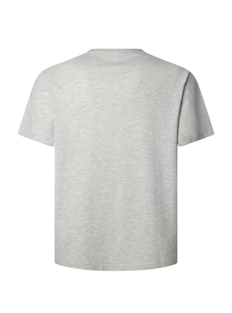 Camisa Pepe Jeans Matthew cinza para homem.