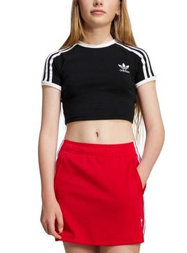 CAMISETA CROP 3S PRETA