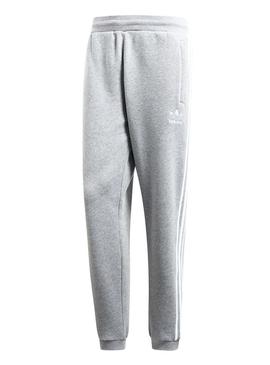 Calças Adidas 3-Stripes Cinza