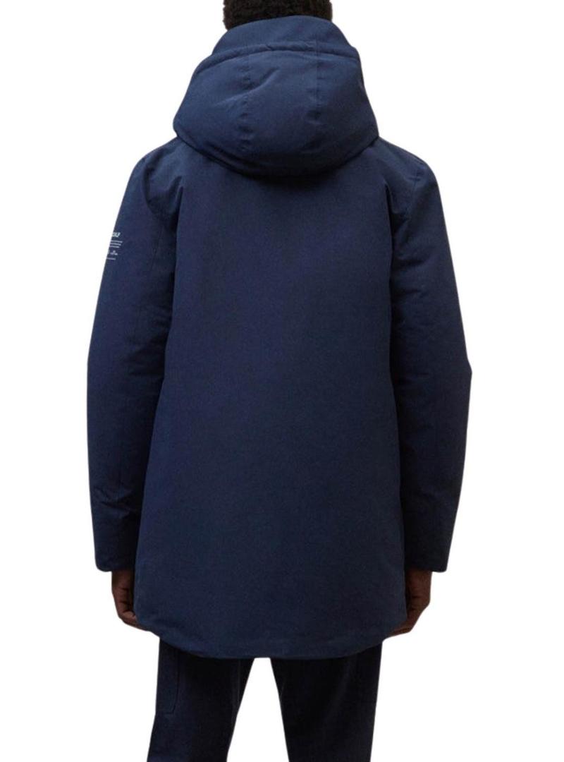 Casaco Ecoalf Parko marinho para homens.