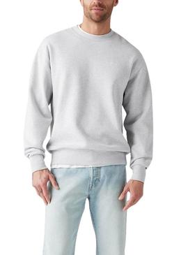 Moletom Levis Authentic cinza para homem