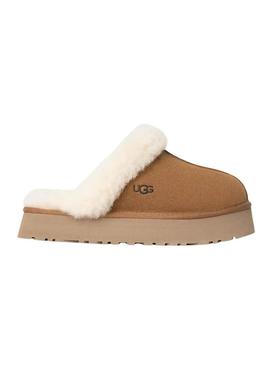 Sapatos UGG Disquette camel para mulher
