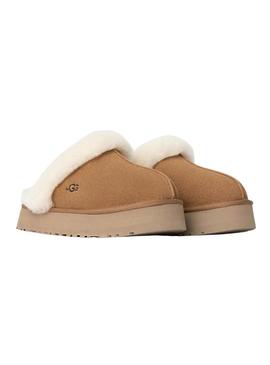 Sapatos UGG Disquette camel para mulher