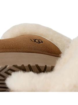 Sapatos UGG Disquette camel para mulher