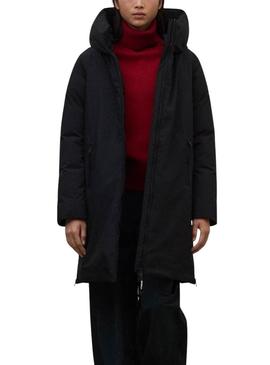 Casaco Ecoalf Mati preto para mulher