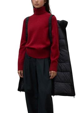 Casaco Ecoalf Mati preto para mulher