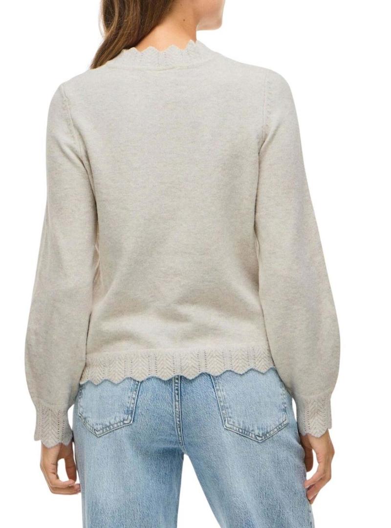 Camisola bege Vinikolina para mulher