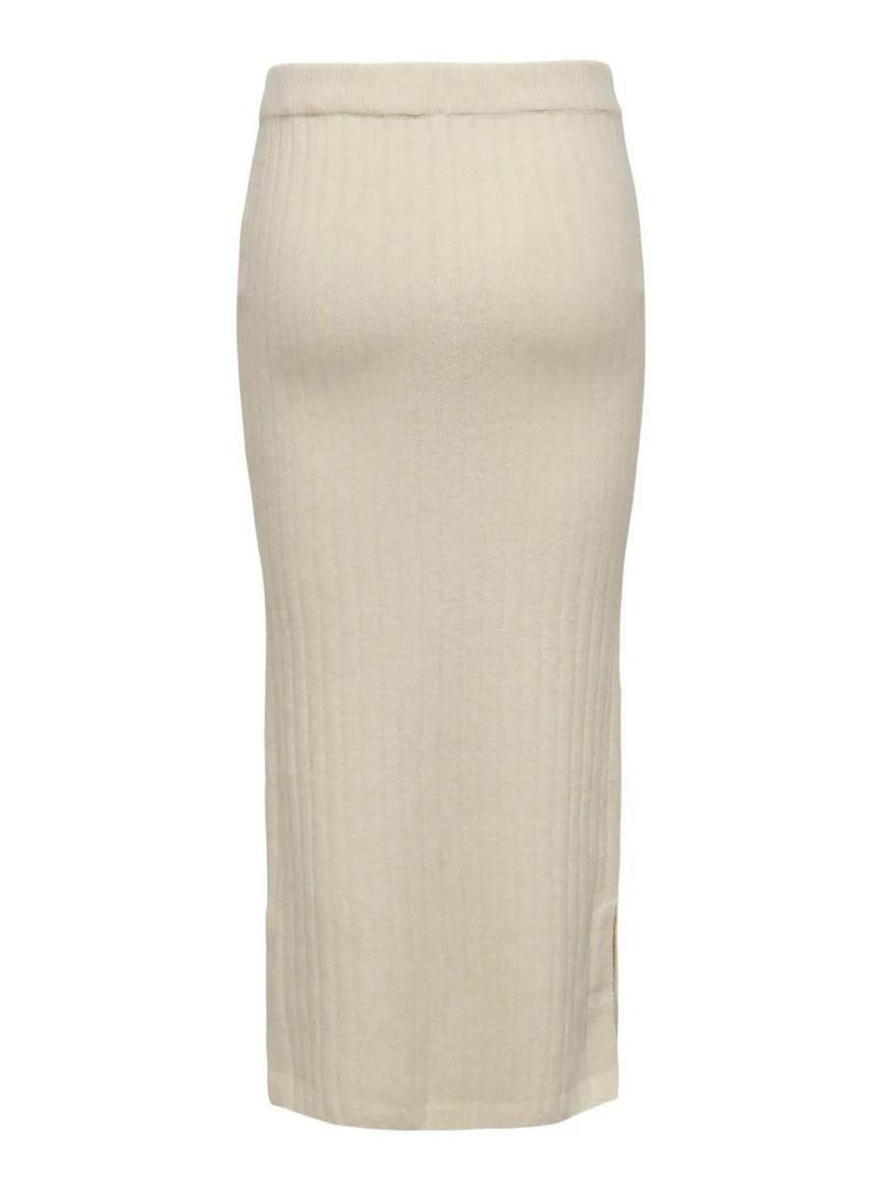 Saia Only Jeanett bege para mulher