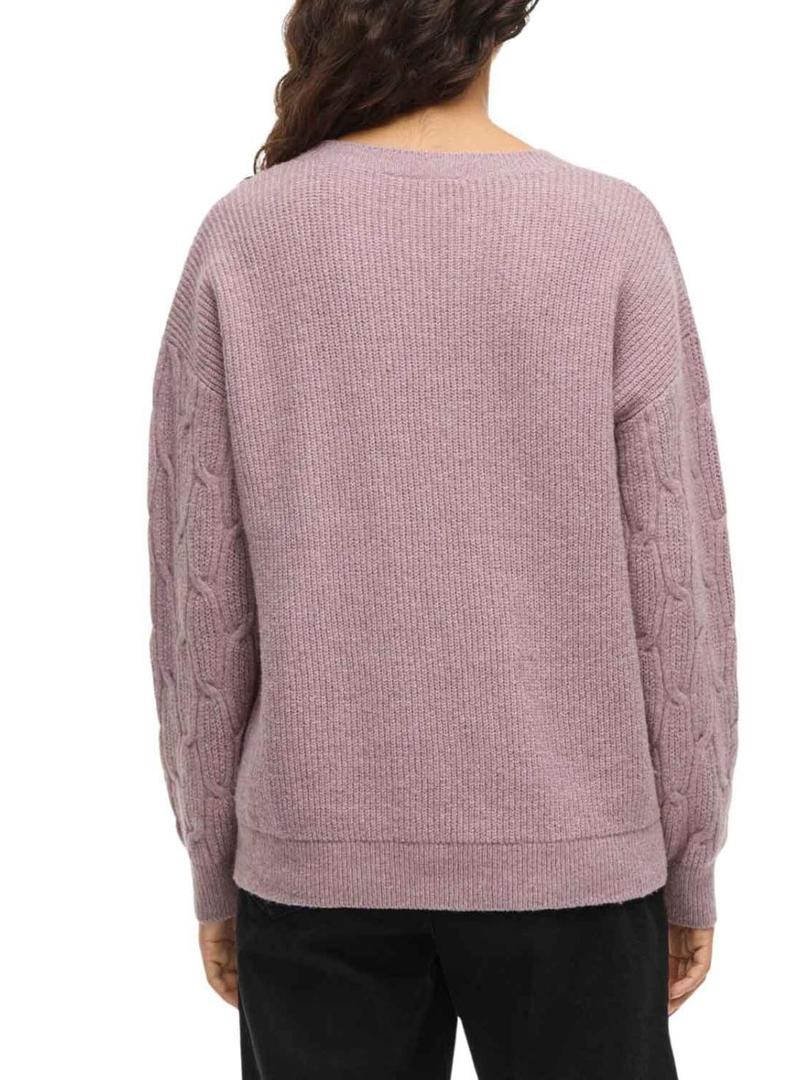 Camisola Vila Vilassia malva para mulher