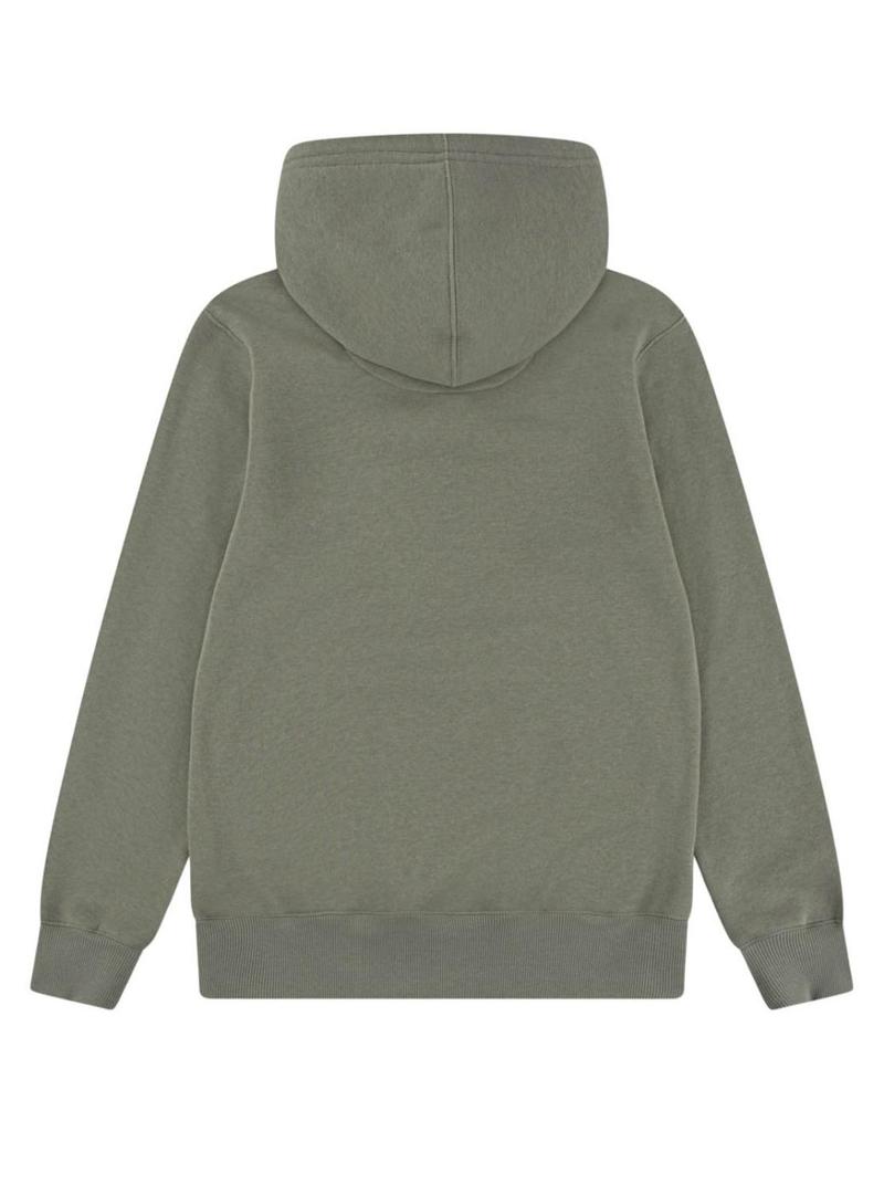 Moletom Levis Mini Batwing verde para menino