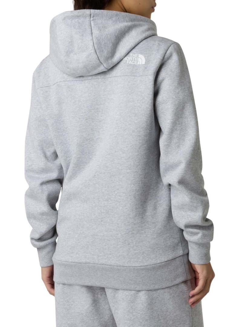 Moletom The North Face Dome cinza para mulher