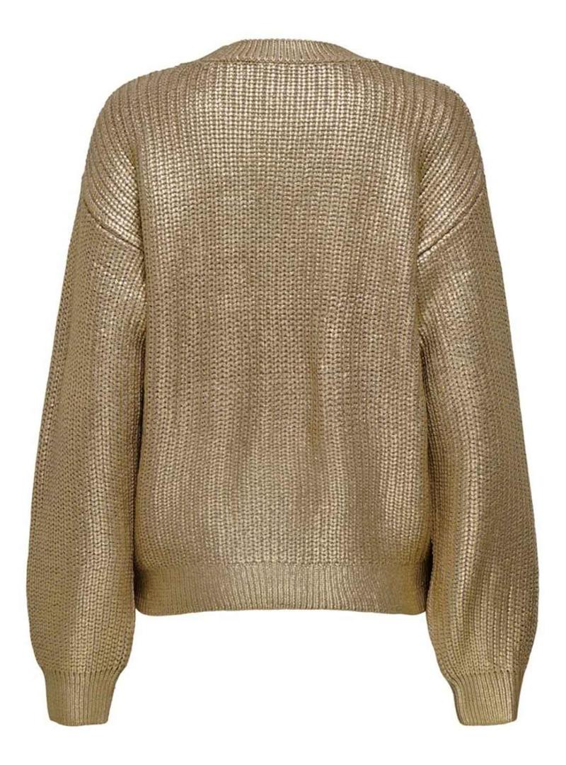 Camisa Jersey Only Kama dourada para mulher