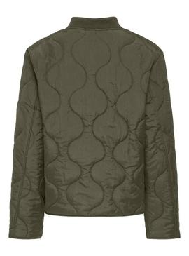 Casaco Only Salsa verde para mulher