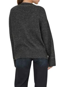 Casaco Only Elsie cinza para mulher