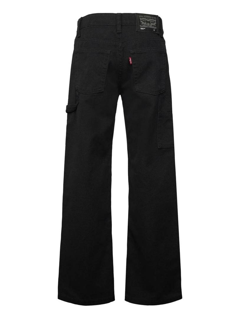 Calça Levis 555 Carpenter preta para criança.